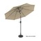 Nature Spring Nature Spring 10 Foot Patio Umbrella-Auto Tilt, Sand 408086IDT - alternate 2